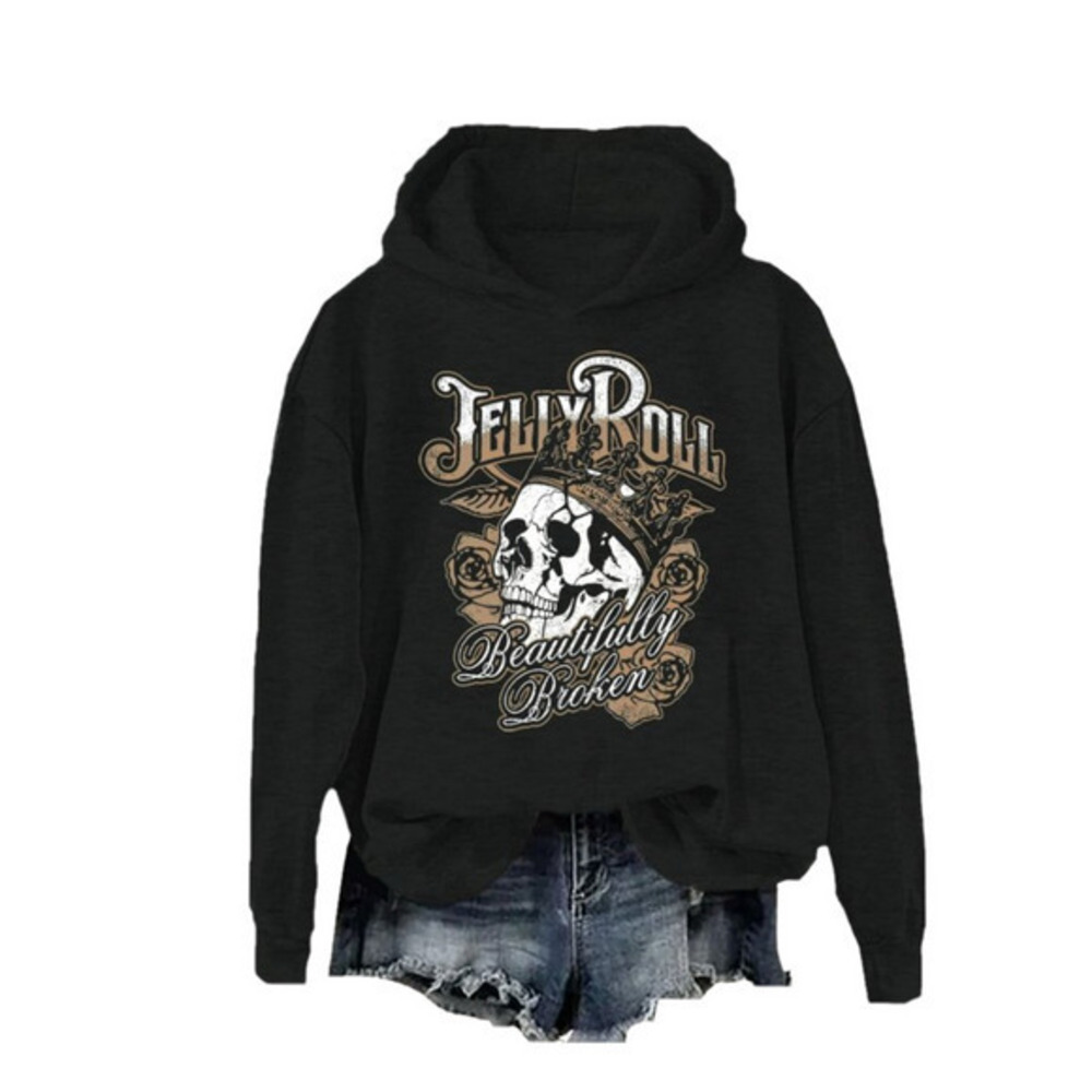 Jelly Roll Beautifully Broken Hoodie